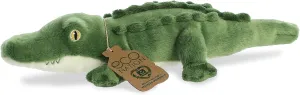 Aurora® Responsibly Made Eco Nation™ Alligator Stuffed Animal - Ideal for Playtime Adventures - Perfect for Birthdays or Just Because - Green 14 Inches