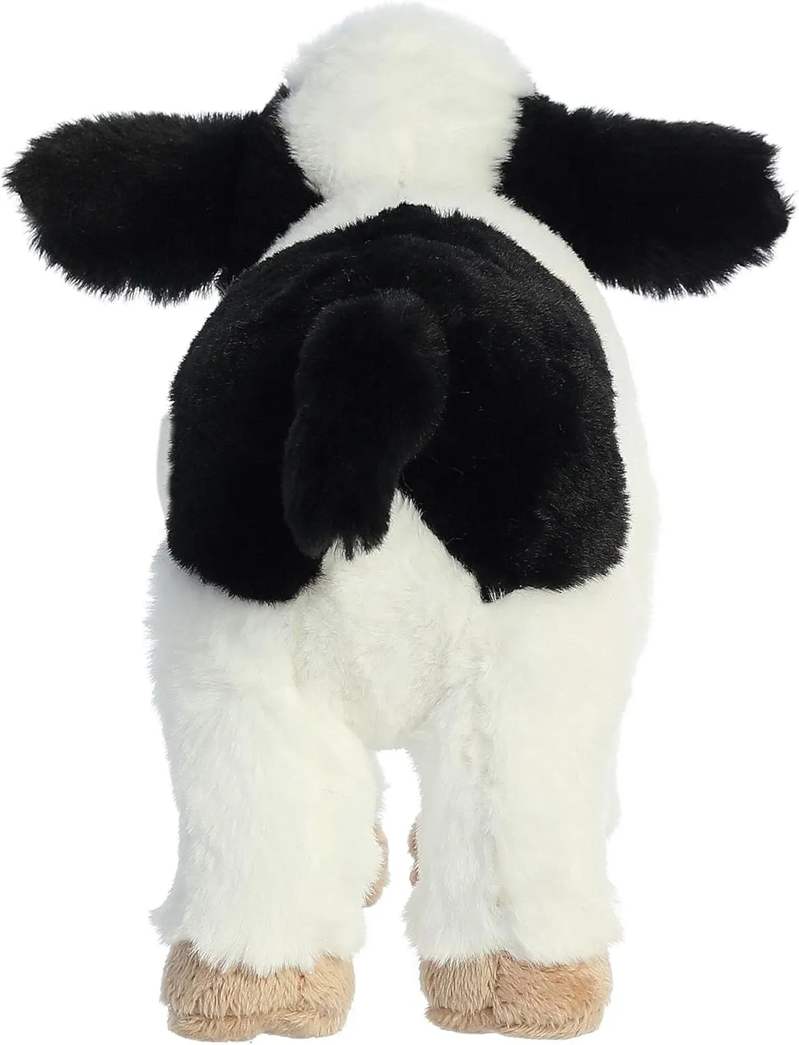 Aurora® Responsibly Made Eco Nation™ Cow Stuffed Animal - Ideal for Playtime Adventures - Perfect for Birthdays or Just Because - White 10 Inches