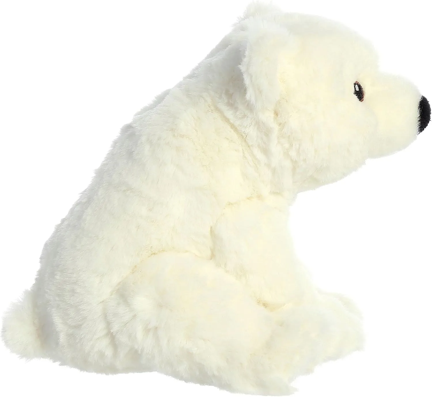 Aurora® Responsibly Made Eco Nation™ Polar Bear Stuffed Animal - Ideal for Playtime Adventures - Perfect for Birthdays or Just Because - White 9.5 Inches