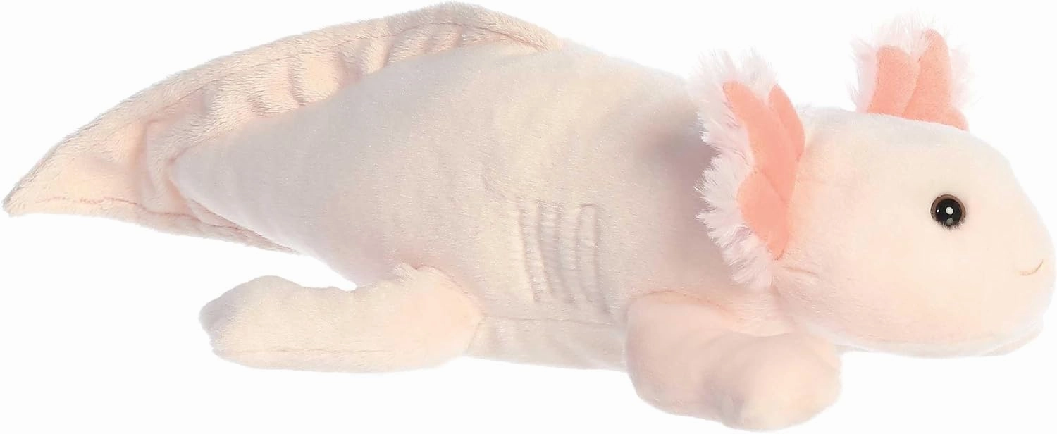 Aurora® Adorable Flopsie™ Axolotl Stuffed Animal - Playful Ease - Timeless Companions - Pink 12 Inches
