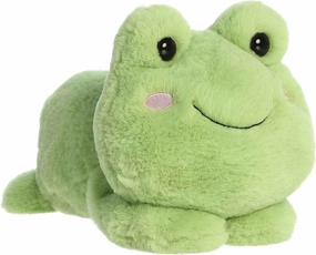 Aurora® Playful Too Cute™ Fovo Frog™ Stuffed Animal - Adorable Characters - Playful Fun - Green 9 Inches