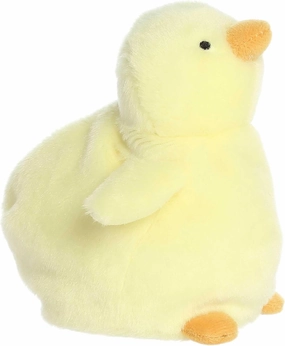 Aurora® Vibrant Spring Pudgeez™ Stuffed Animal - Decorative Companion - Endless Fun - Marigold Chick™ 7 Inches
