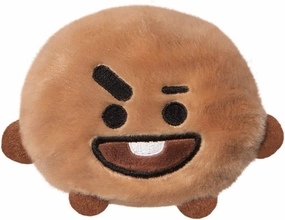 Aurora World Aurora 61509 BT21 Shoky Palm Pal, 13 cm, Eco-Friendly Plush Toy, Brown
