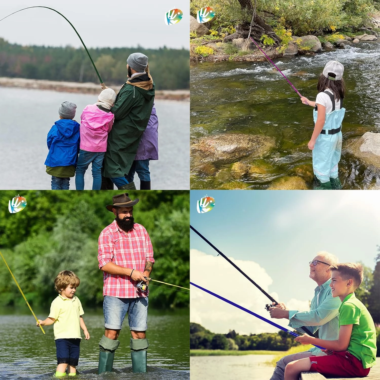 Aventik Zeno Tenkara Rod in 9ft/10ft, Complete Beginner Tenkara Rod Kit, S2 Fiberglass 6:4 Soft M-Action Super Lightweight and Compact Tenkara Fly Fishing Rod