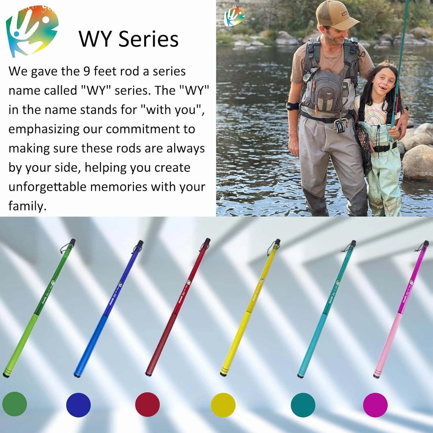 Aventik Zeno Tenkara Rod in 9ft/10ft, Complete Beginner Tenkara Rod Kit, S2 Fiberglass 6:4 Soft M-Action Super Lightweight and Compact Tenkara Fly Fishing Rod