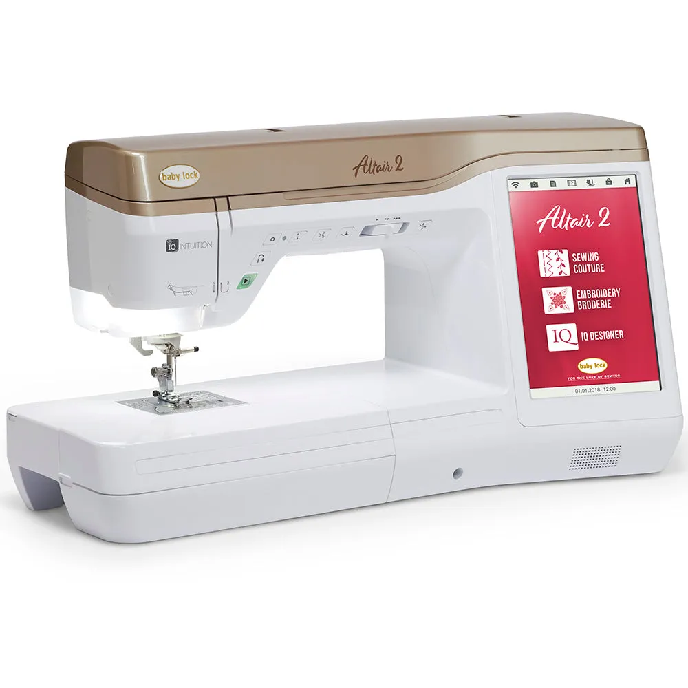 Babylock Altair 2 Sewing and Embroidery Machine with FREE Bundle