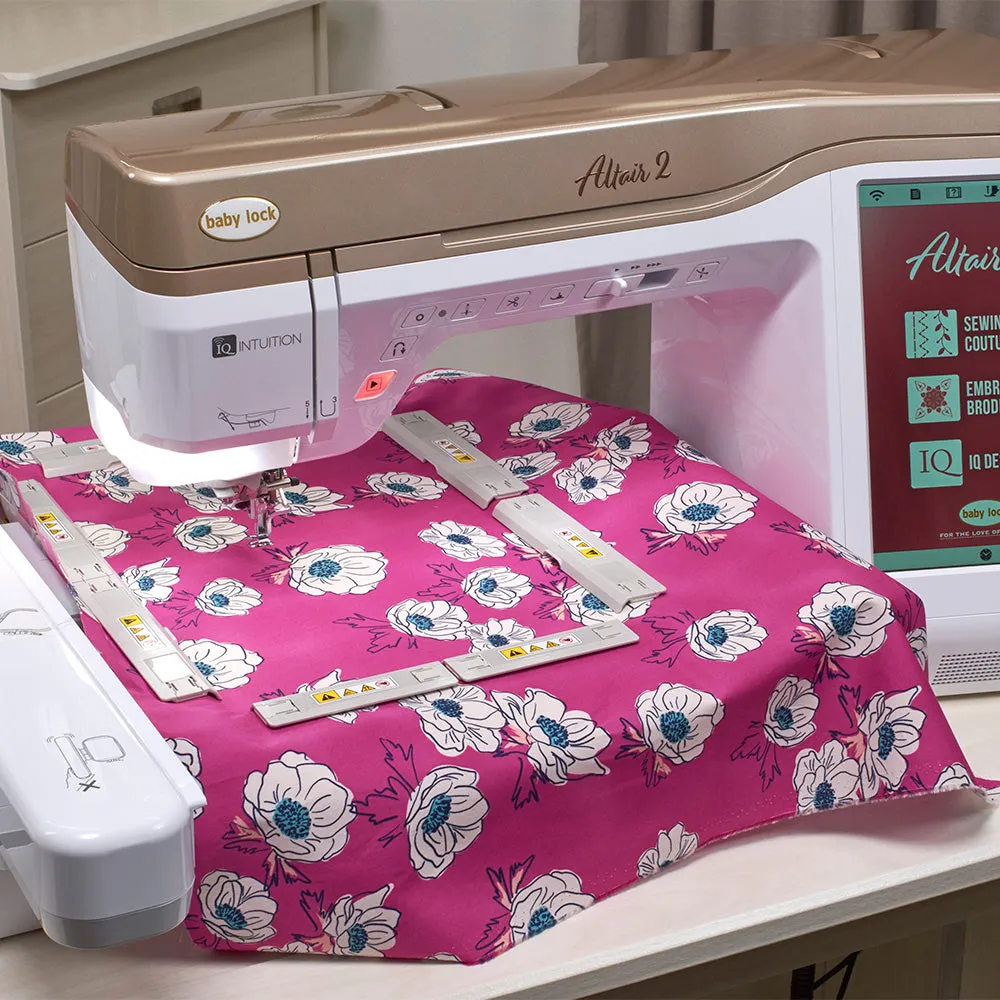 Babylock Altair 2 Sewing and Embroidery Machine with FREE Bundle
