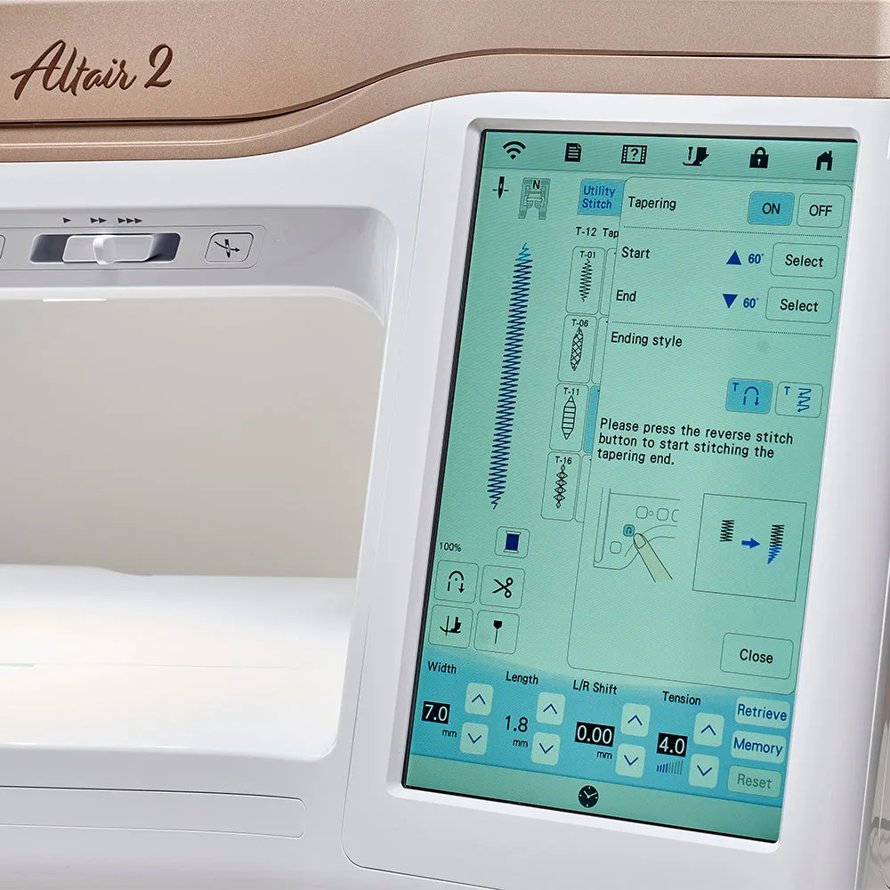 Babylock Altair 2 Sewing and Embroidery Machine with FREE Bundle