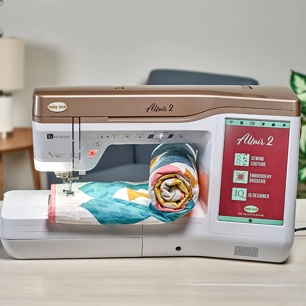 Babylock Altair 2 Sewing and Embroidery Machine with FREE Bundle