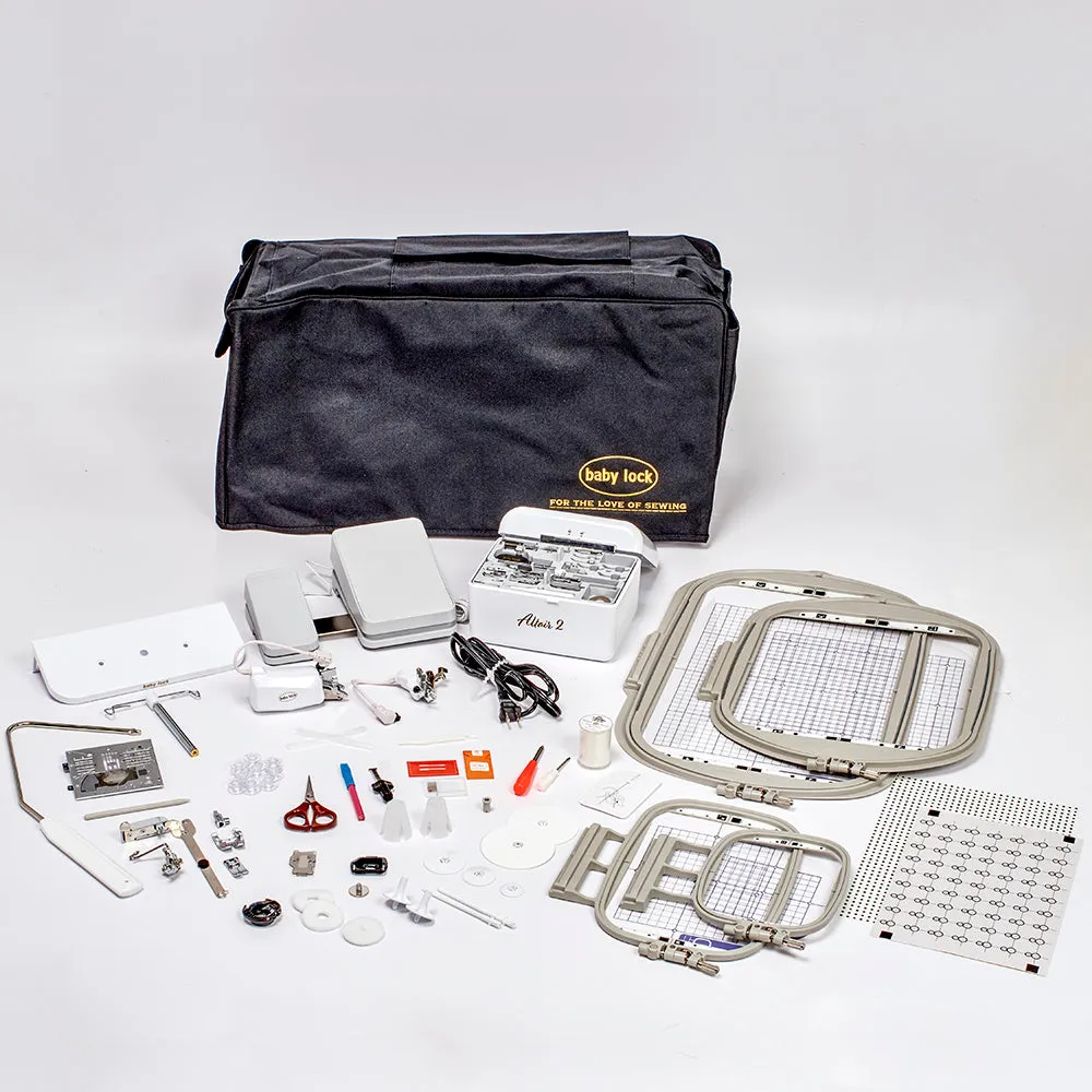 Babylock Altair 2 Sewing and Embroidery Machine with FREE Bundle