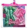 Barbie Clothes, Colorful Fashion Pack and Accessories for Barbie and Ken Dolls, 2 Complete Looks
