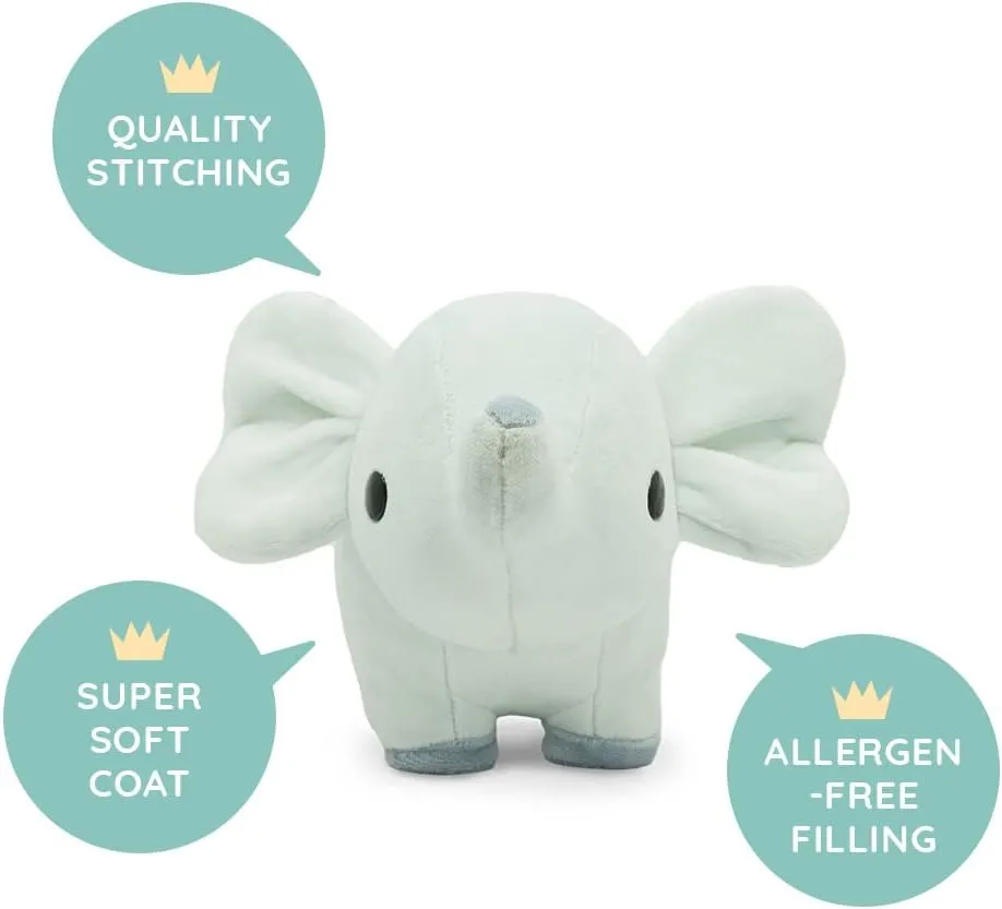 Bellzi Baby Elephant Cute Stuffed Animal Plush Toy - Adorable Soft Elephant Toy Plushies and Gifts - Perfect Present for Kids, Babies, Toddlers - Phanti