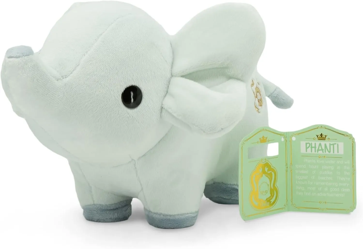 Bellzi Baby Elephant Cute Stuffed Animal Plush Toy - Adorable Soft Elephant Toy Plushies and Gifts - Perfect Present for Kids, Babies, Toddlers - Phanti