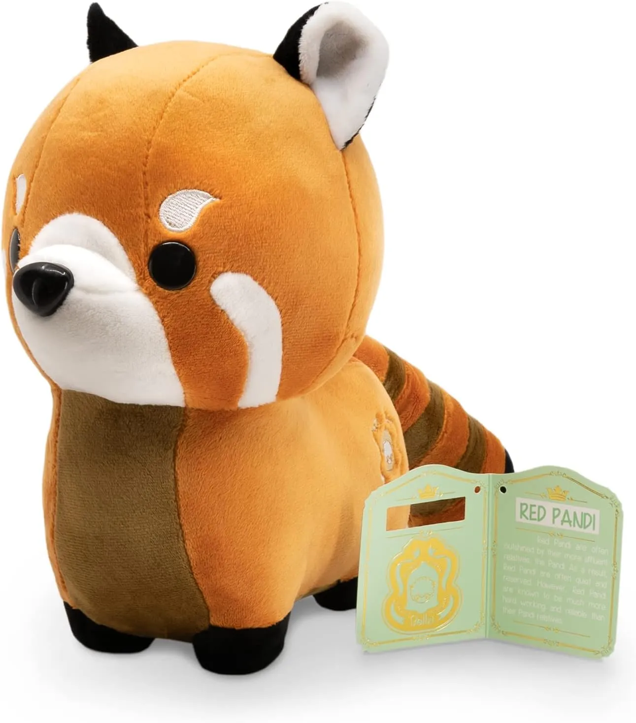 Bellzi Red Panda Stuffed Animal Plush Toy - Soft Cute Plushies and Gifts for All Ages, Kids, Babies, Toddlers - Red Pandi