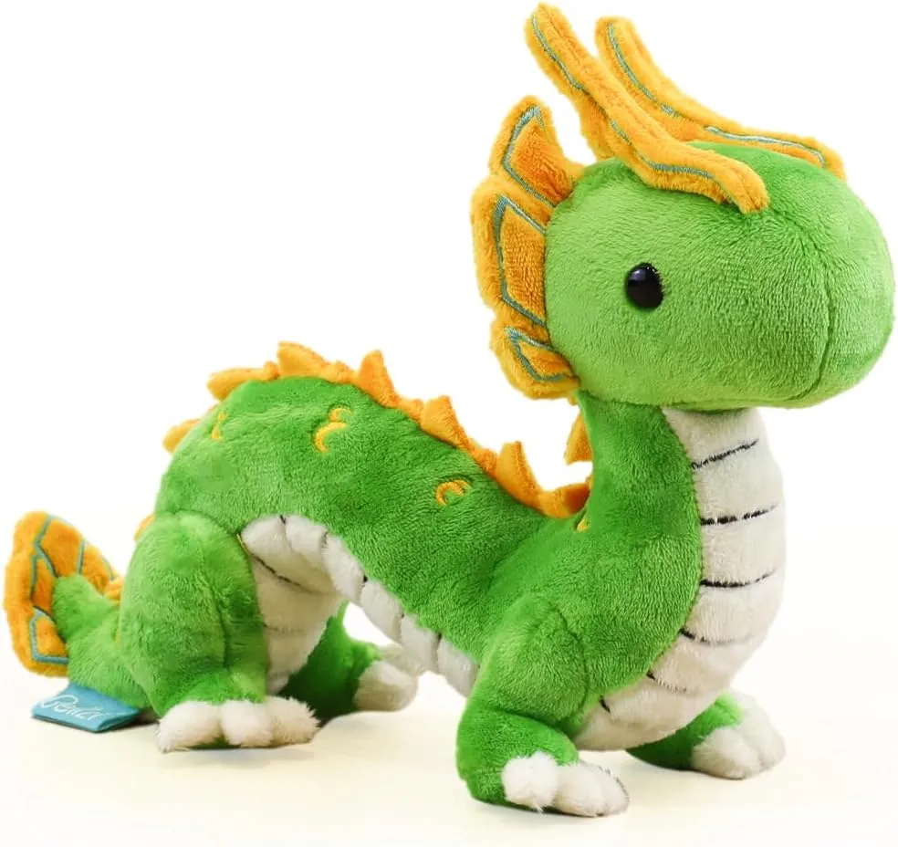Bellzi Serpent Dragon - Cute Stuffed Animal Plush Toy - Adorable Soft Serpent Dragon Toy Plushies and Gifts - Perfect Present for All Ages - Long-Yi