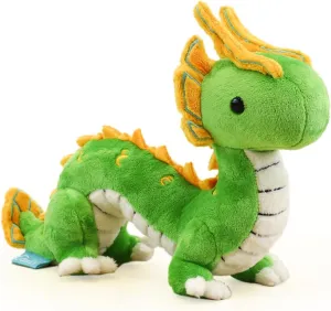 Bellzi Serpent Dragon - Cute Stuffed Animal Plush Toy - Adorable Soft Serpent Dragon Toy Plushies and Gifts - Perfect Present for All Ages - Long-Yi