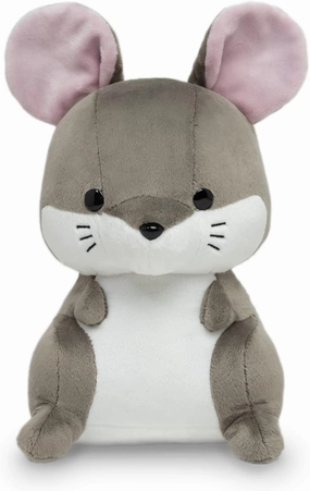 Bellzi Mouse Stuffed Animal - Soft Cute Stuffed Mouse Gray Plush Toy - Plushies and Gifts for All Ages, Kids, Babies, Toddlers - Mousi