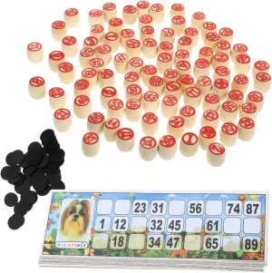 BESPORTBLE 1 Set Set Lotto Game Set Family Game for Parties Family Activities Develops Social Skills Cognitive Functioning