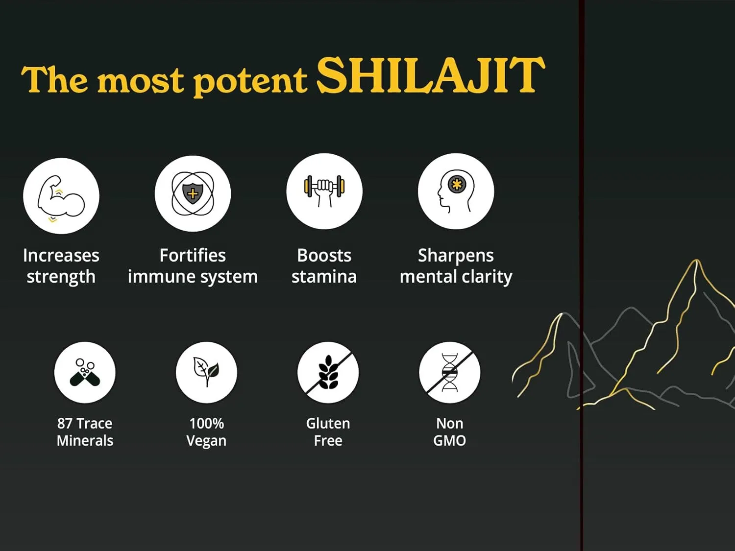 BetterAlt Pure Himalayan Shilajit Resin | High Potency for Men & Women | 75 Servings for Stamina and Muscle Building, 85  Trace Minerals, 75% Fulvic Acid, with Lab Test Report, 400mg