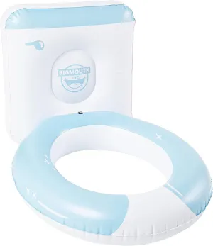 BigMouth Inc. Unicorn Poop Toss Game, Fun Inflatable Pool Toy with 6 Rainbow Poop Emoji Balls, Great Ring Toss Game for Kids and Adult Pool Parties, Durable & Easy to Store