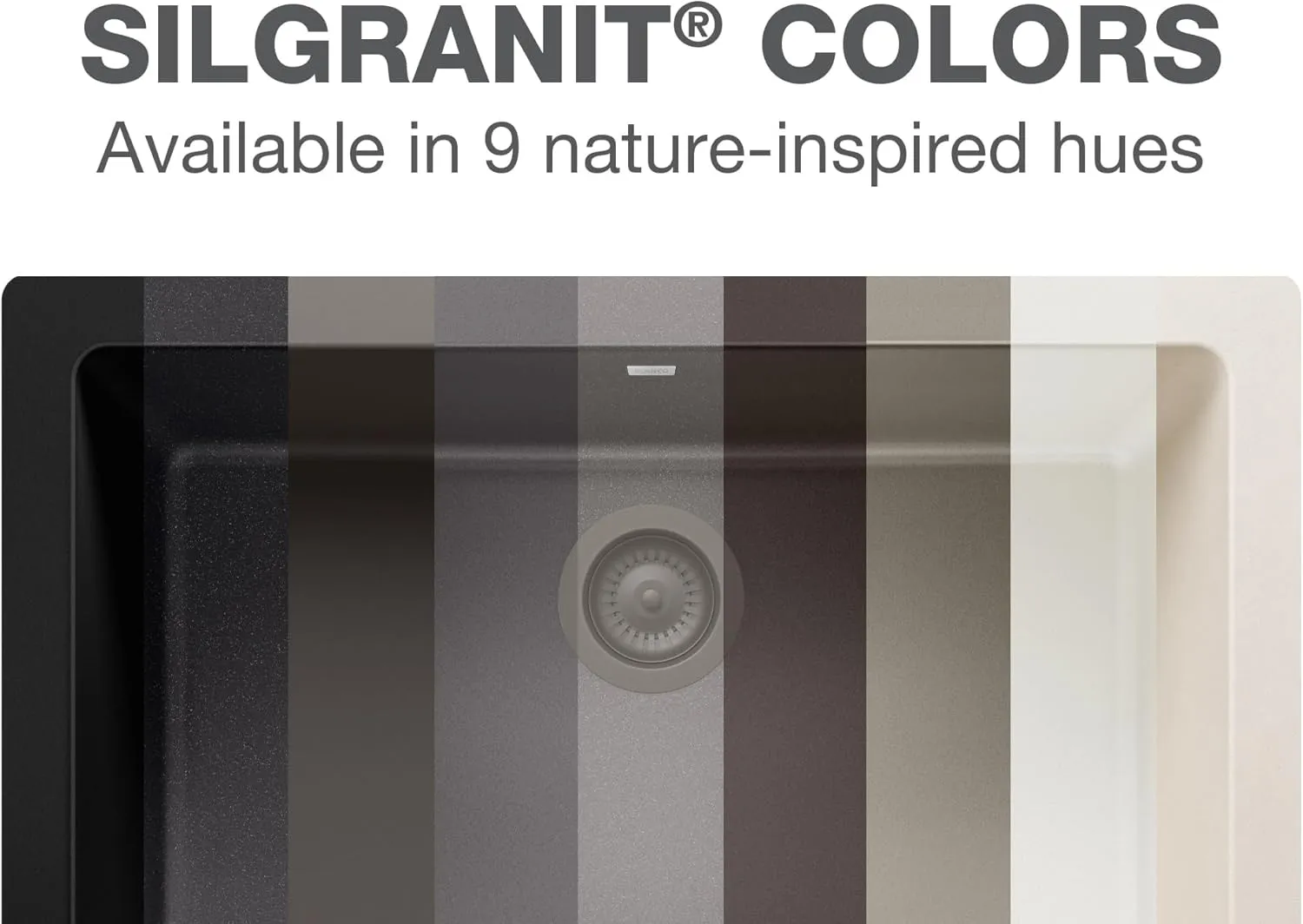 BLANCO, Café Brown 440147 PRECIS SILGRANIT Super Single Undermount Kitchen Sink, 32" X 19"