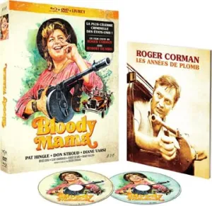 Bloody Mama (1970) (Blu-Ray & DVD Combo) [ NON-USA FORMAT, Blu-Ray, Reg.B Import - France ]
