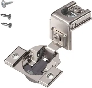 Blum 39C355B.24 Compact BLUMOTION 39C Hinge, Soft-Close, 110 Degree, 1-1/2 Overlay, Screw-on with Set of Screws (4)