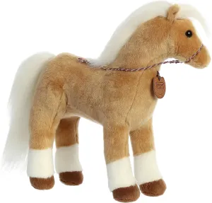 Breyer Aurora® Exquisite Morgan Stuffed Animal - Realistic Detailing - Imaginative Play - Brown 13 Inches