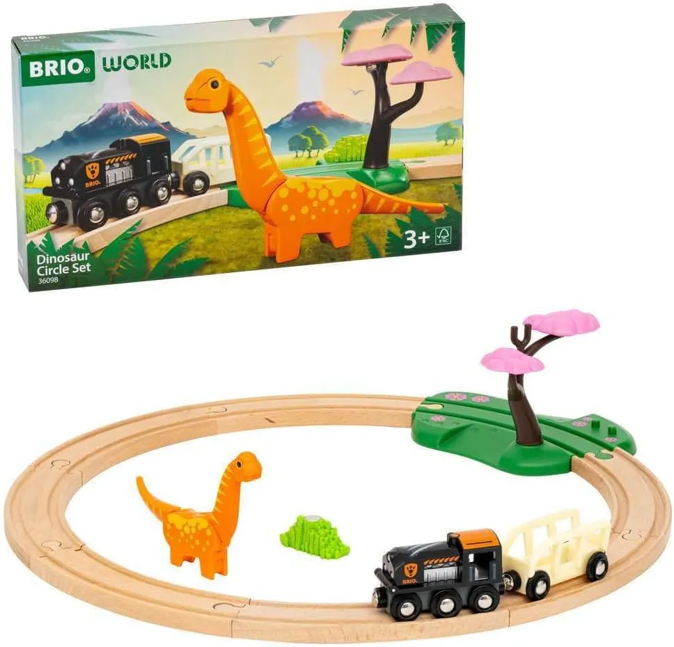 BRIO DINOSAUR CIRCLE SET 12 PIECES