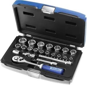 Britool E031805B 3/8-inch Socket Drive Set (22 Pieces)