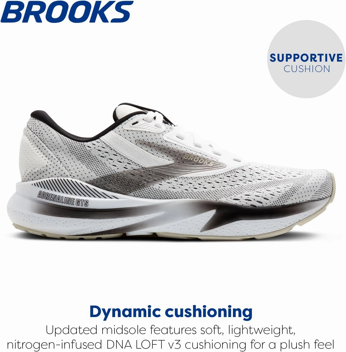 Brooks Men’s Adrenaline GTS 24 Supportive Running Shoe