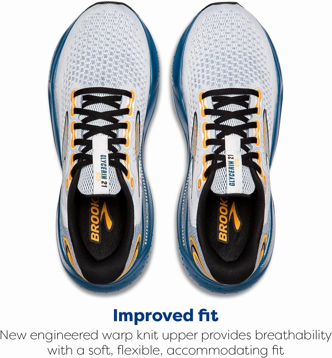 Brooks Men's Glycerin GTS 21 Supportive Running Shoe