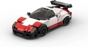Building Blocks Speed Champions Sets for Adults, Toy Bricks Sports Race Cars for Boys Age 8-12, Building Technic Cars kit for Adults.(D010043)