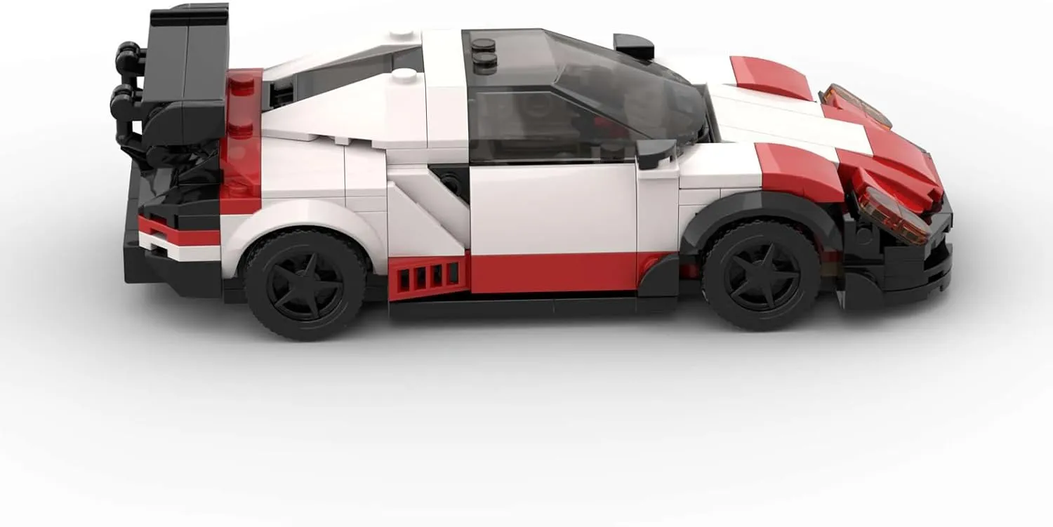 Building Blocks Speed Champions Sets for Adults, Toy Bricks Sports Race Cars for Boys Age 8-12, Building Technic Cars kit for Adults.(D010043)