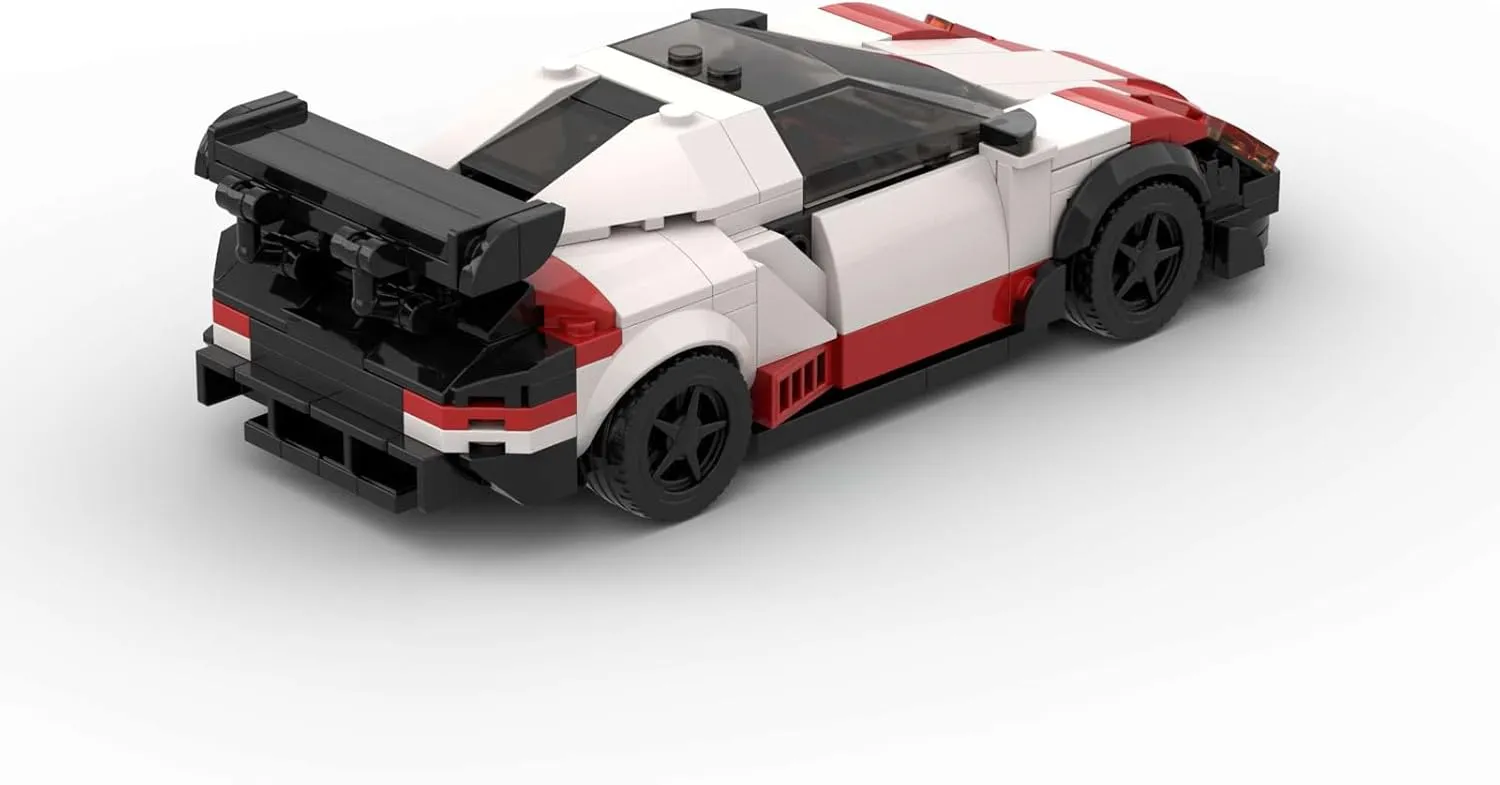 Building Blocks Speed Champions Sets for Adults, Toy Bricks Sports Race Cars for Boys Age 8-12, Building Technic Cars kit for Adults.(D010043)