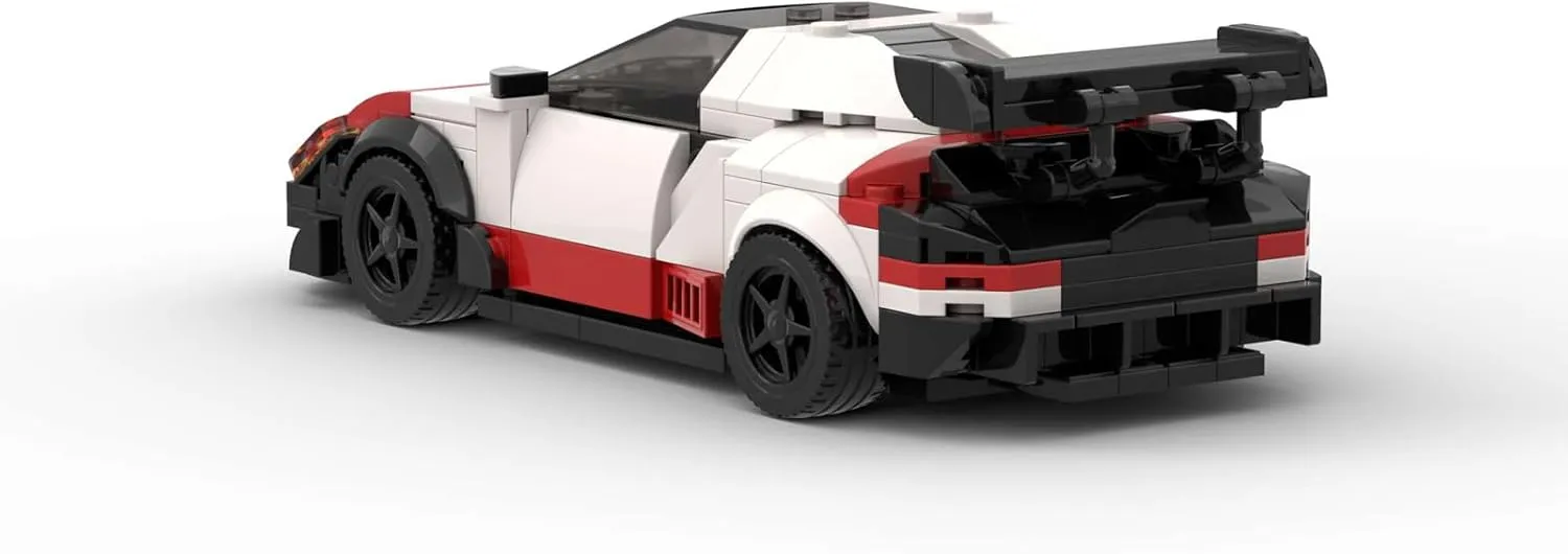 Building Blocks Speed Champions Sets for Adults, Toy Bricks Sports Race Cars for Boys Age 8-12, Building Technic Cars kit for Adults.(D010043)