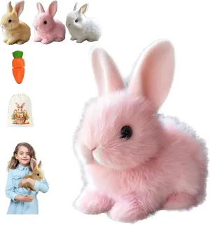 Bunby - My Realistic Bunny Toy, Interactive Bunny Realistic Bunny - Jumping, Twitching, and Shaking Ears, Bunny Realistic Bunny Toy, Bunbi Realistic Bunny, Realistic Bunny Toys
