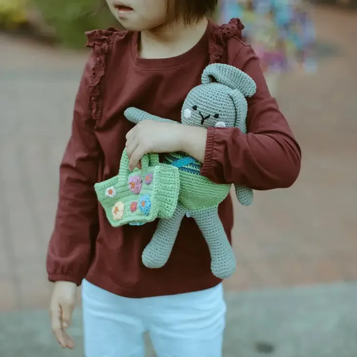 Bunny - Apple Green, 100% Organic Cotton