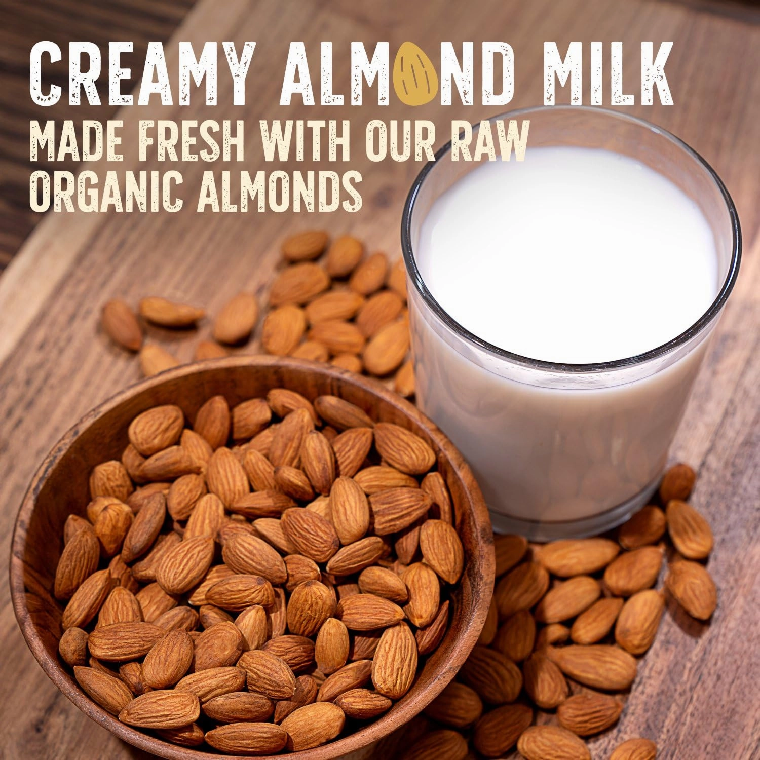 Burroughs Family Farms 3 lb USDA Organic Raw Almonds – First Regenerative Organic Certified Farm – Gluten-Free, Non-GMO, Vegan, Paleo & Keto-Friendly Almond Nuts – High in Protein & Nutrients Versus Other Nuts, Great for Almond Milk