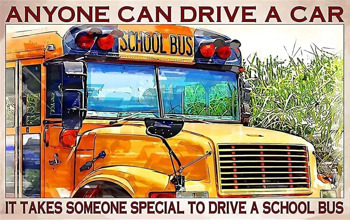 Bus Driver 1000 Piece Wooden Jigsaw Puzzles for Adults Family Elderly It Takes Someone Special to Drive A School Bus Puzzle Game for Family Art Decor Funny 1000 Piece Puzzle Toy Gift for Friend Wife