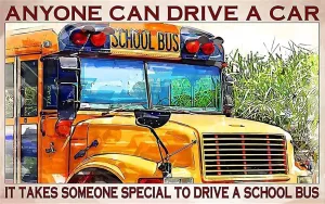 Bus Driver 1000 Piece Wooden Jigsaw Puzzles for Adults Family Elderly It Takes Someone Special to Drive A School Bus Puzzle Game for Family Art Decor Funny 1000 Piece Puzzle Toy Gift for Friend Wife