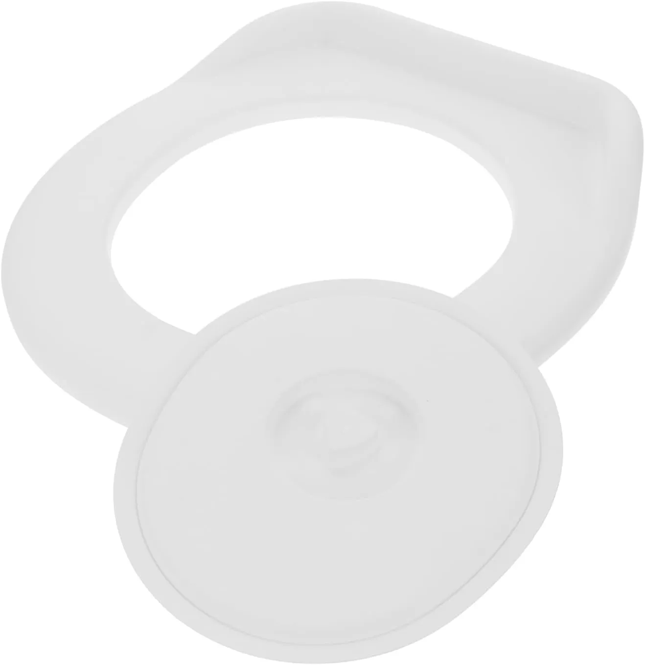 Cabilock 1 set Portable Toilet Lid Cover Compact Outdoor Temporary Toilet Accessory for Rural Urban Use Lightweight Easy to Carry Smooth Plastic Design Comfortable for Bathroom Needs