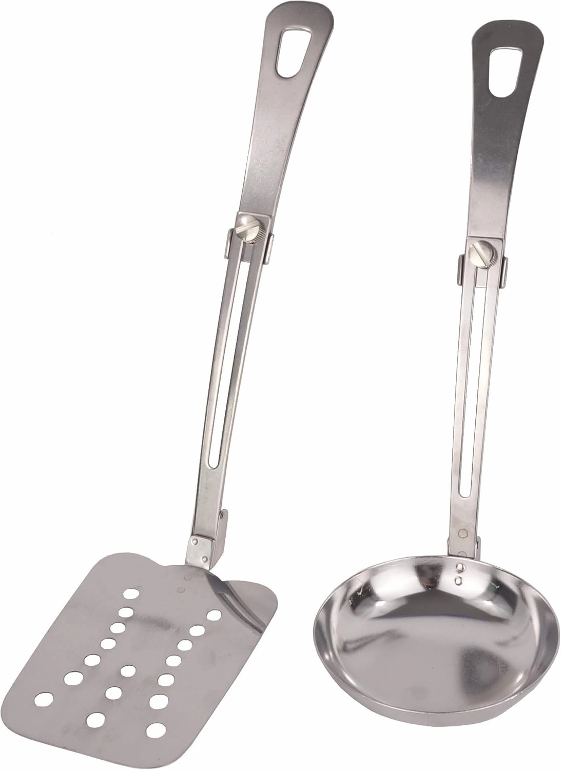 Captain Stag M-7538/M-7752/UZ-13225 Cooking Tool for Barbecues, Turner, Ladle, Foldable, Compact, Stainless Steel, Made in Japan