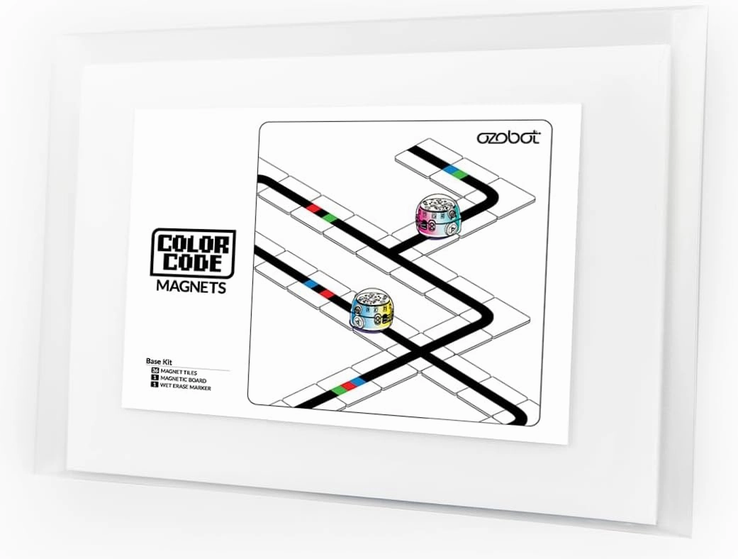 Color Code Magnets Base Kit: Interactive Coding Learning Tool for Kids Ages 5 , Enhances Logic & Problem-Solving Skills, Classroom Education, 36 Tiles, Evo Required Not Included