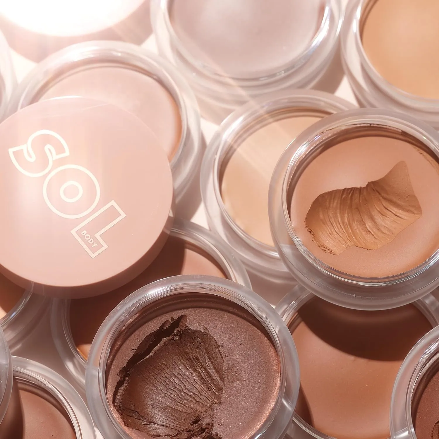 ColourPop SOL Face & Body Bronzing Balm Makeup Bronzer - Vegan, Cream Bronzer for a Natural Glow, Blurring Finish & Buildable Coverage - Glowy Summer Makeup - Fair (1.1 oz)