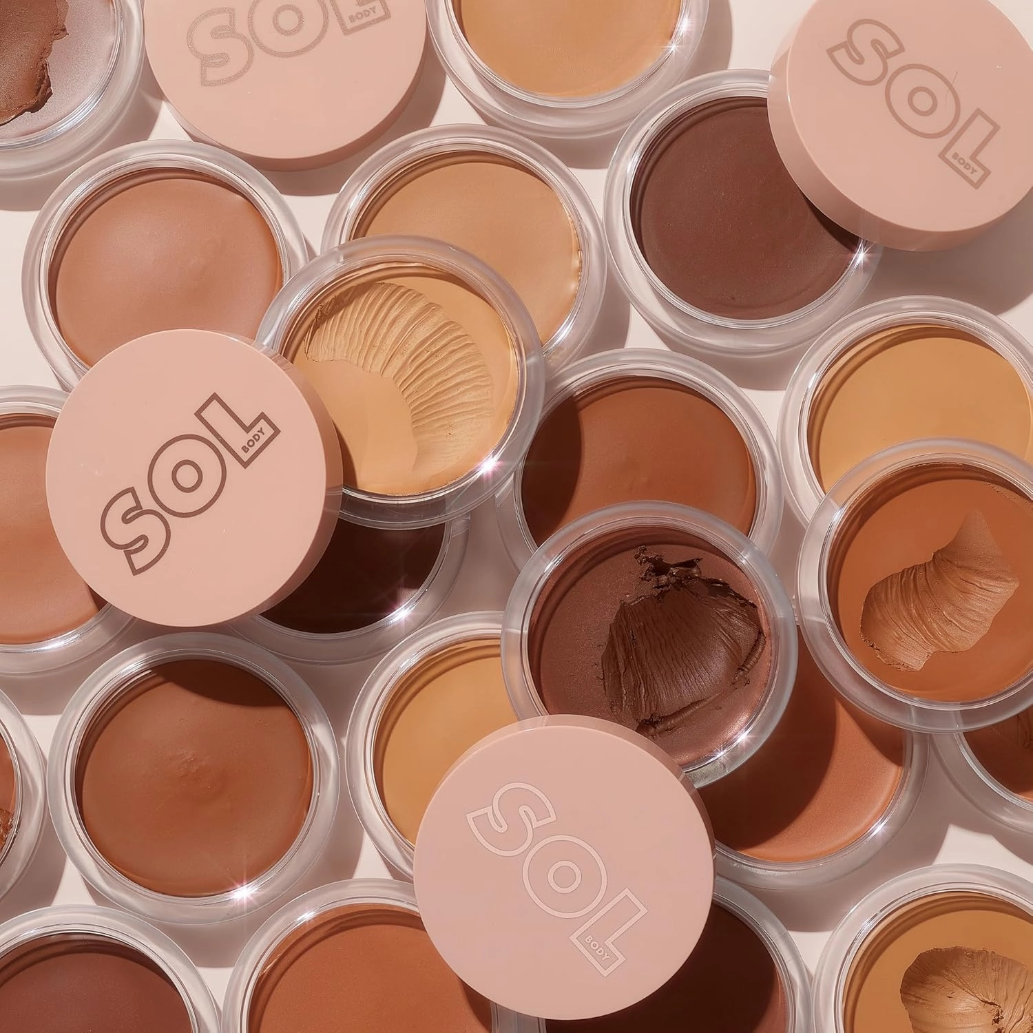 ColourPop SOL Face & Body Bronzing Balm Makeup Bronzer - Vegan, Cream Bronzer for a Natural Glow, Blurring Finish & Buildable Coverage - Glowy Summer Makeup - Medium Dark (1.1 oz)
