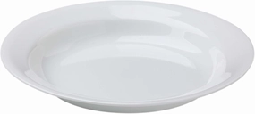 Corelle Winter Frost White 15oz Rimmed Glass Soup Bowl, Pack of 6
