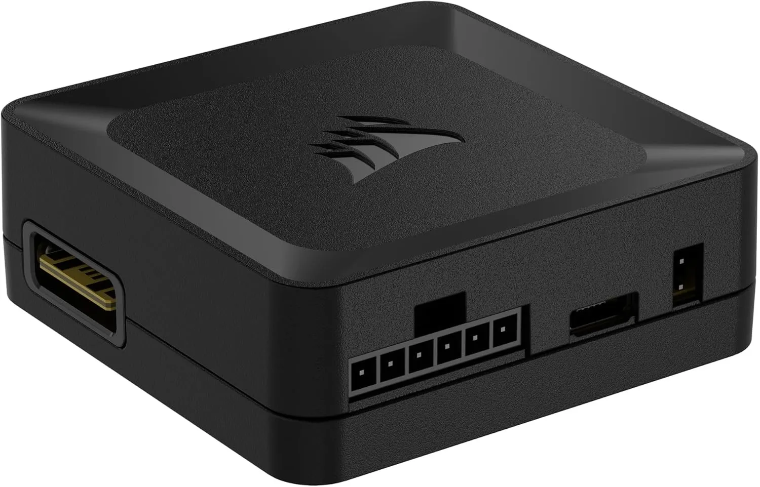 CORSAIR iCUE Link System Hub - Connect Up to 14 CORSAIR iCUE Link Devices - Reduce Cable Clutter – Innovative Single-Cable Design - Black