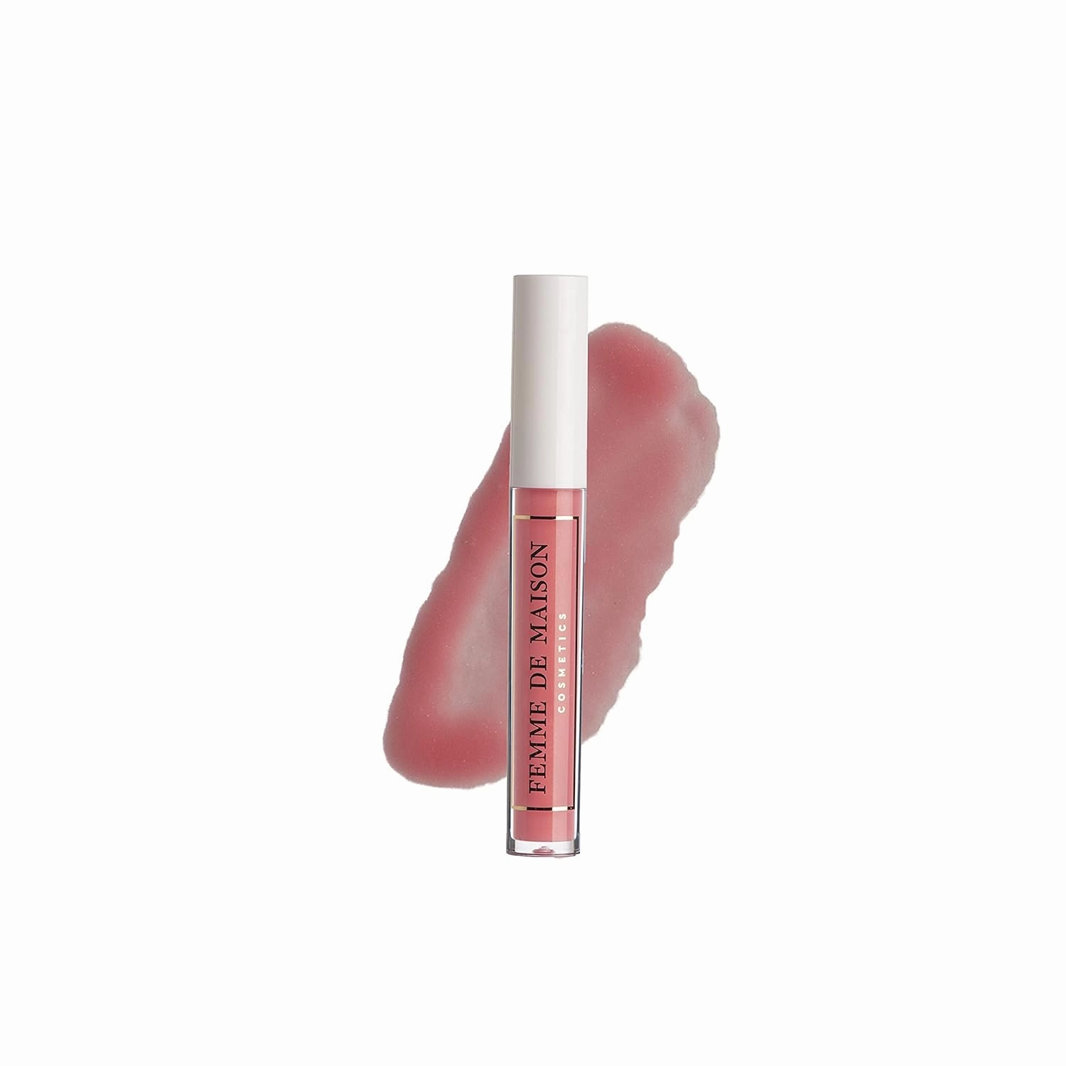 Cosmetics, Lustre Lip Gloss, Moisturizing, Long Lasting with Squalane & Vitamin E, 100% Gluten, Paraben & Phthalate-Free, Never Sticky, Soft, Natural Colors (Rose Primevere 01)