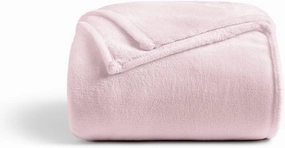 Cosy House Collection Everyday 1500 Series Fleece Blanket - Master Bedroom Essentials - All Season, Stays Fresh & Clean - Soft, Breathable & Skin-Friendly (King/Cal King, Pink)